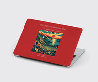 Thumbnail for VINTAGE G4475 - The Ridge Soaring Sunset - Designed MacBook Cases design on red