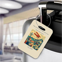 Thumbnail for VINTAGE G4476 - The Seawall Promenade Pass - Acrylic Luggage Tags design on beige