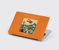 Thumbnail for VINTAGE G4476 - The Seawall Promenade Pass - Designed MacBook Cases design on orange
