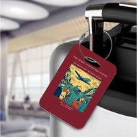 Thumbnail for VINTAGE G4478 - The Ferry Across The Strait - Acrylic Luggage Tags design on darkred
