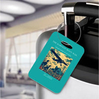 Thumbnail for VINTAGE G4479 - The Harvest Moon Mail - Acrylic Luggage Tags design on turquoise