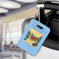 Thumbnail for VINTAGE G4480 - The First Snow Circuit - Acrylic Luggage Tags design on lightblue