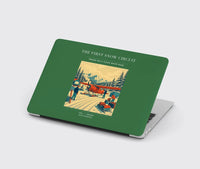 Thumbnail for VINTAGE G4480 - The First Snow Circuit - Designed MacBook Cases design on green