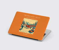 Thumbnail for VINTAGE G4480 - The First Snow Circuit - Designed MacBook Cases design on orange
