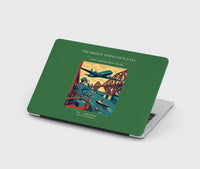 Thumbnail for VINTAGE G4482 - The Bridge Inspection Pass - Designed MacBook Cases design on green