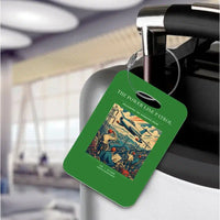 Thumbnail for VINTAGE G4484 - The Power Line Patrol - Acrylic Luggage Tags design on green