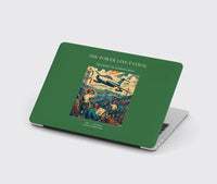 Thumbnail for VINTAGE G4484 - The Power Line Patrol - Designed MacBook Cases design on green
