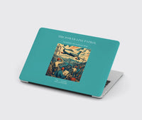Thumbnail for VINTAGE G4484 - The Power Line Patrol - Designed MacBook Cases design on turquoise