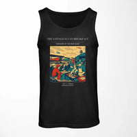 Thumbnail for VINTAGE G4487 - The Vintage Fly-In Breakfast - Designed Tank Tops design on black