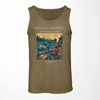 Thumbnail for VINTAGE G4488 - The Logging Camp Lifeline - Designed Tank Tops design on greenarmy