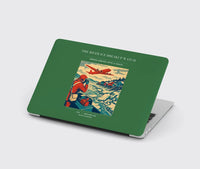 Thumbnail for VINTAGE G4491 - The River Ice Breakup Watch - Designed MacBook Cases design on green