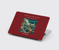 Thumbnail for VINTAGE G4495 - The Monsoon Break Sprint - Designed MacBook Cases design on darkred
