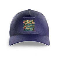 Thumbnail for VINTAGE G4497 - The Paddy Reflection Roads - Printed Hat design on darkblue