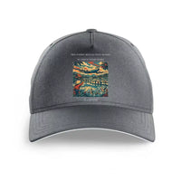 Thumbnail for VINTAGE G4497 - The Paddy Reflection Roads - Printed Hat design on gray