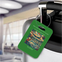 Thumbnail for VINTAGE G4497 - The Paddy Reflection Roads - Acrylic Luggage Tags design on green