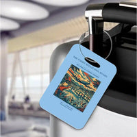Thumbnail for VINTAGE G4497 - The Paddy Reflection Roads - Acrylic Luggage Tags design on lightblue