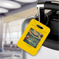 Thumbnail for VINTAGE G4497 - The Paddy Reflection Roads - Acrylic Luggage Tags design on yellow