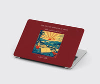 Thumbnail for VINTAGE G4500 - The Five Hundredth Sunrise - Designed MacBook Cases design on darkred