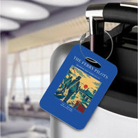 Thumbnail for VINTAGE G4503 - The Ferry Pilots - Acrylic Luggage Tags design on blue