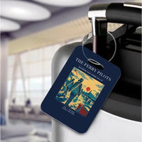 Thumbnail for VINTAGE G4503 - The Ferry Pilots - Acrylic Luggage Tags design on navyblue
