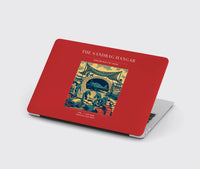 Thumbnail for VINTAGE G4505 - The Sandbag Hangar - Designed MacBook Cases design on red