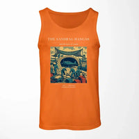 Thumbnail for VINTAGE G4505 - The Sandbag Hangar - Designed Tank Tops design on orange