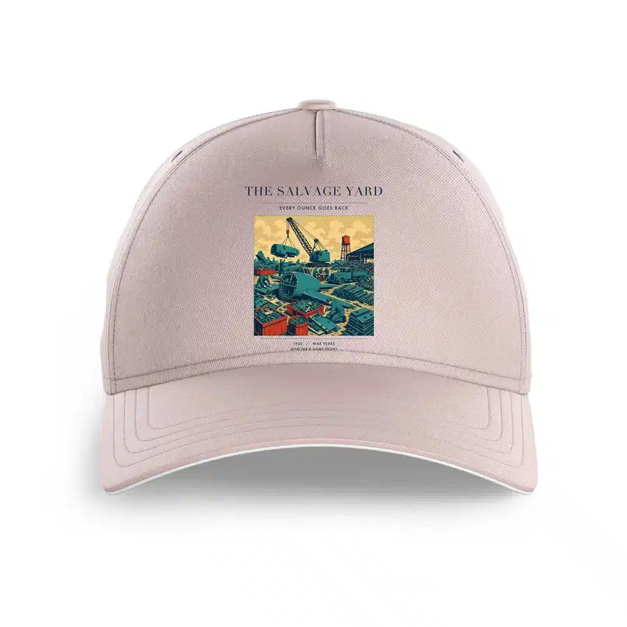VINTAGE G4509 - The Salvage Yard - Printed Hat design on pink