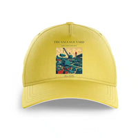 Thumbnail for VINTAGE G4509 - The Salvage Yard - Printed Hat design on yellow