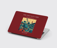 Thumbnail for VINTAGE G4509 - The Salvage Yard - Designed MacBook Cases design on darkred