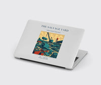 Thumbnail for VINTAGE G4509 - The Salvage Yard - Designed MacBook Cases design on lightgray