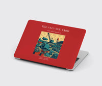 Thumbnail for VINTAGE G4509 - The Salvage Yard - Designed MacBook Cases design on red