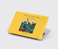 Thumbnail for VINTAGE G4509 - The Salvage Yard - Designed MacBook Cases design on yellow