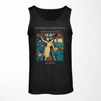 Thumbnail for VINTAGE G4515 - The Hospital Flight South - Designed Tank Tops design on black
