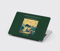 Thumbnail for VINTAGE G4517 - The Desert Landing Ground - Designed MacBook Cases design on darkgreen