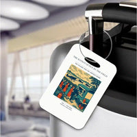 Thumbnail for VINTAGE G4522 - The Ration Queue By The Field - Acrylic Luggage Tags design on white