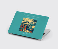Thumbnail for VINTAGE G4522 - The Ration Queue By The Field - Designed MacBook Cases design on turquoise