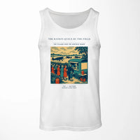 Thumbnail for VINTAGE G4522 - The Ration Queue By The Field - Designed Tank Tops design on white