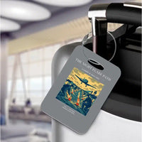 Thumbnail for VINTAGE G4525 - The Night Flare Path - Acrylic Luggage Tags design on gray
