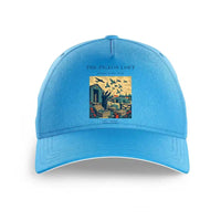 Thumbnail for VINTAGE G4526 - The Pigeon Loft - Printed Hat design on lightblue