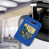 Thumbnail for VINTAGE G4526 - The Pigeon Loft - Acrylic Luggage Tags design on blue