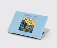 Thumbnail for VINTAGE G4526 - The Pigeon Loft - Designed MacBook Cases design on lightblue