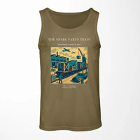 Thumbnail for VINTAGE G4527 - The Spare Parts Train - Designed Tank Tops design on greenarmy