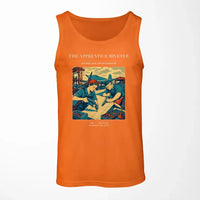 Thumbnail for VINTAGE G4530 - The Apprentice Riveter - Designed Tank Tops design on orange