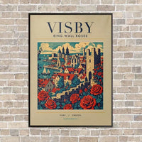 Thumbnail for VISBY - Poster - Canvas Framed - Beige