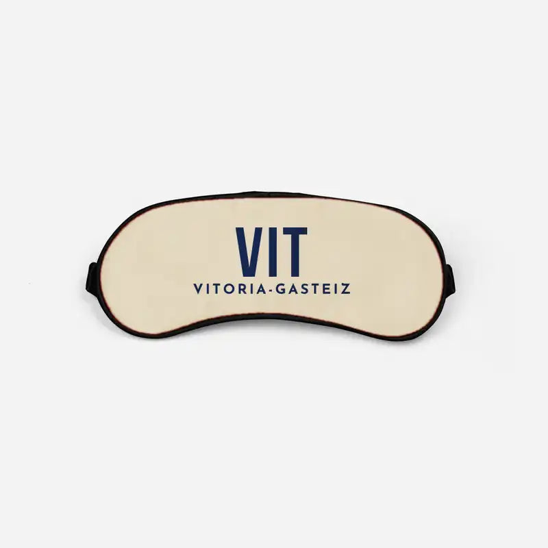 Vitoria Airport (VIT) Sleep Masks - Sleep Mask - Code - Beige