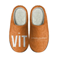 Thumbnail for Vitoria Airport (VIT) Slippers & Flip Flops - Slippers - Cotton - Code - Different - Orange