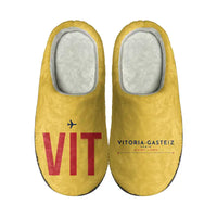 Thumbnail for Vitoria Airport (VIT) Slippers & Flip Flops - Slippers - Cotton - Code - Different - Yellow