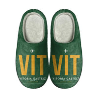 Thumbnail for Vitoria Airport (VIT) Slippers & Flip Flops - Slippers - Cotton - Code - Same - Green