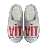 Thumbnail for Vitoria Airport (VIT) Slippers & Flip Flops - Slippers - Cotton - Code - Same - Light Gray