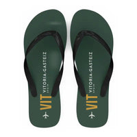 Thumbnail for Vitoria Airport (VIT) Slippers & Flip Flops - Slippers - Flip Flops - Code - Dark Green